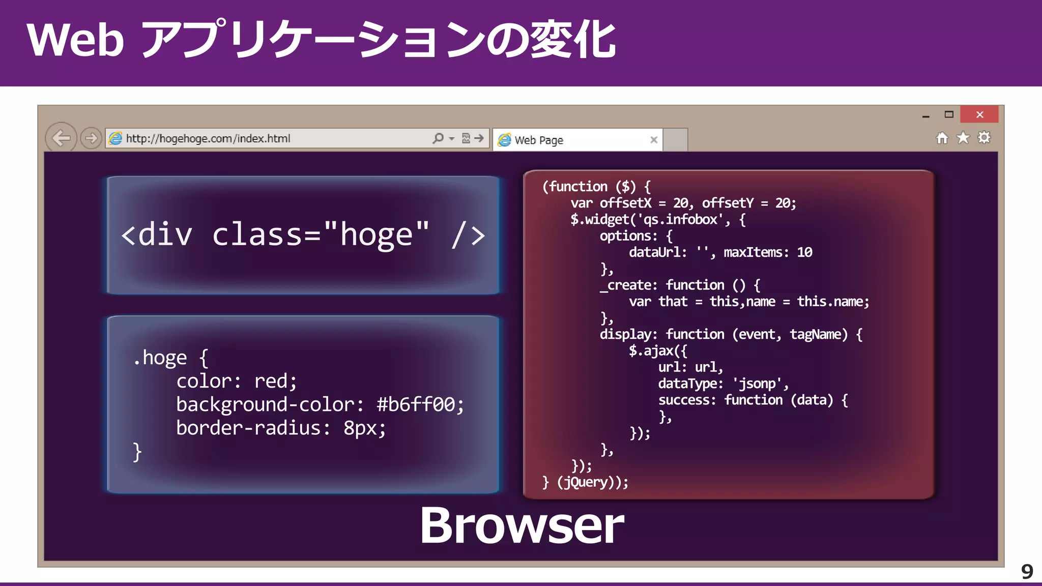 .hoge {
color: red;
background-color: #b6ff00;
border-radius: 8px;
}

9

 