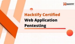Web Application Pentesting and Vulnerability Assessment | PDF