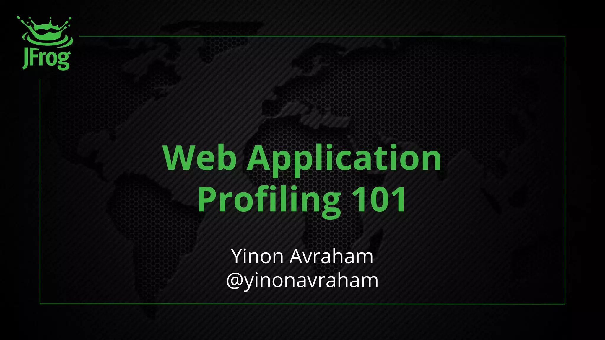 GopherCon IL 2020  Application Profiling 101 PPT