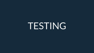 TESTING
 