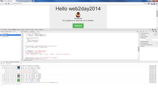 Modern Web Application Development Workflow - web2day 2014