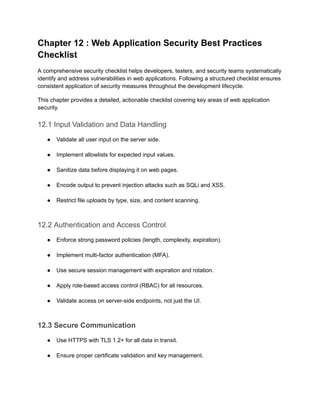 Common Web Application Security Vulnerabilities and How to Prevent Them ...