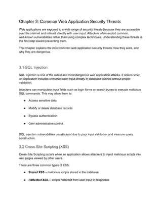 Common Web Application Security Vulnerabilities and How to Prevent Them ...