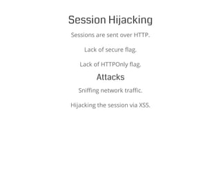 Session Over Embed Web Application Security 101 - 07 Session Management | PDF