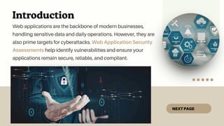 Web Application Security Assessments: Safeguarding Your Digital ...