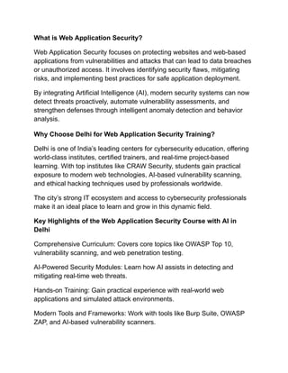 Web Application Security Course with AI in Delhi.pdf