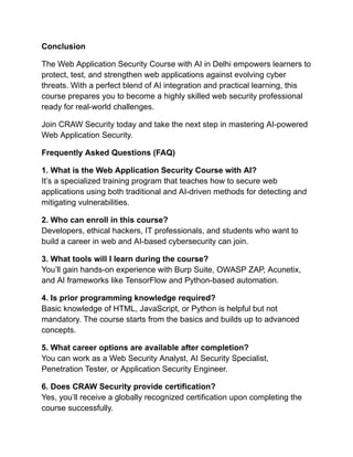 Web Application Security Course with AI in Delhi.pdf