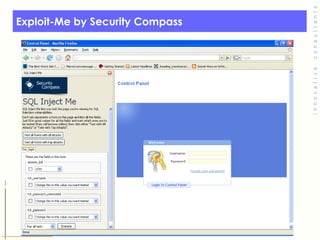 Exploit-Me by Security Compass 