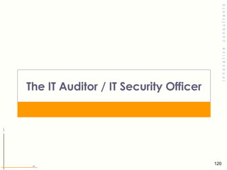 The IT Auditor / IT Security Officer 