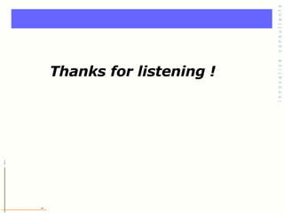 Thanks for listening !  