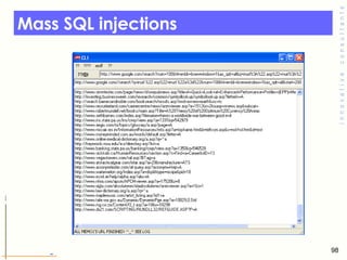 Mass SQL injections 