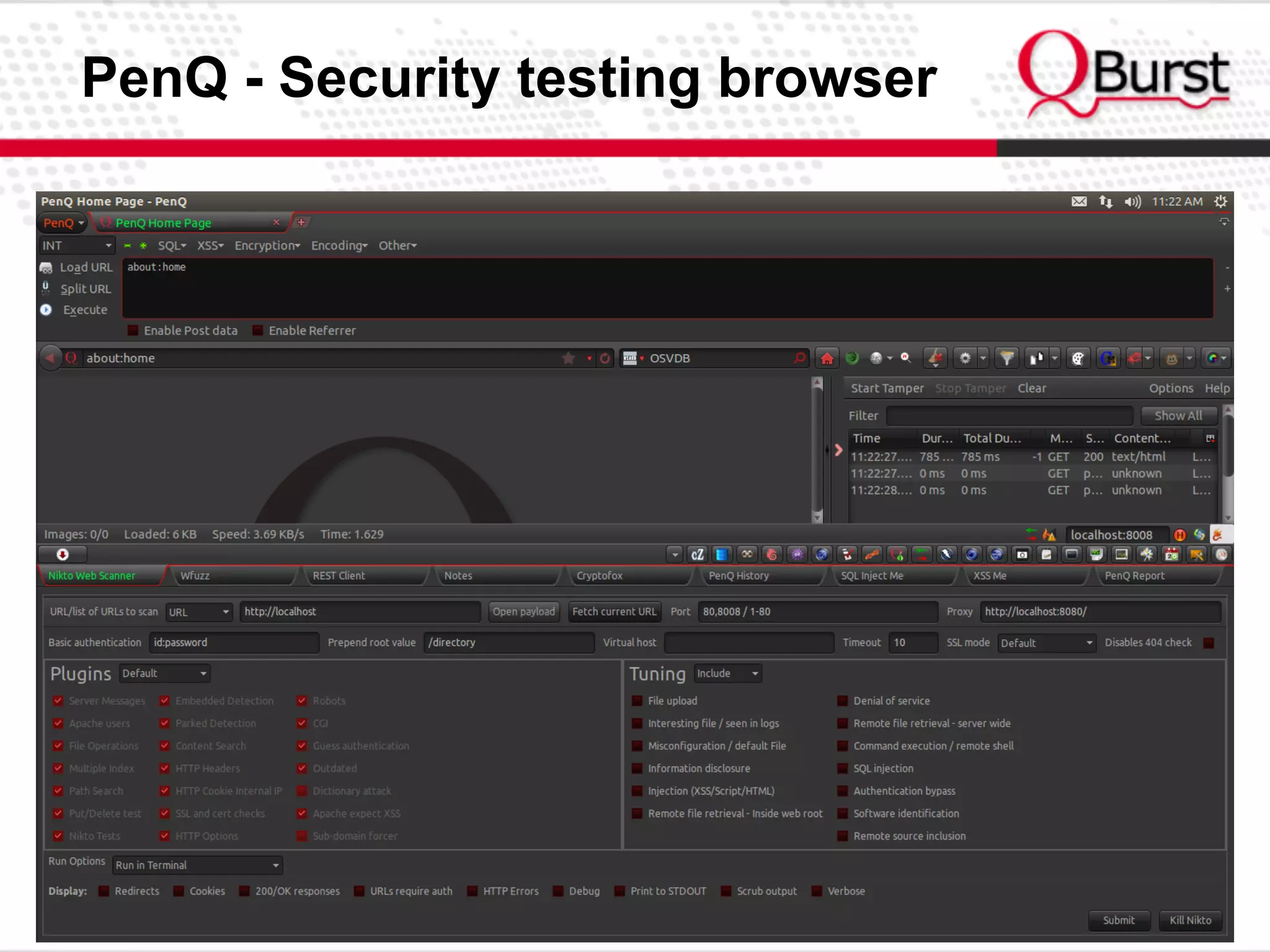 PenQ - Security testing browser
 