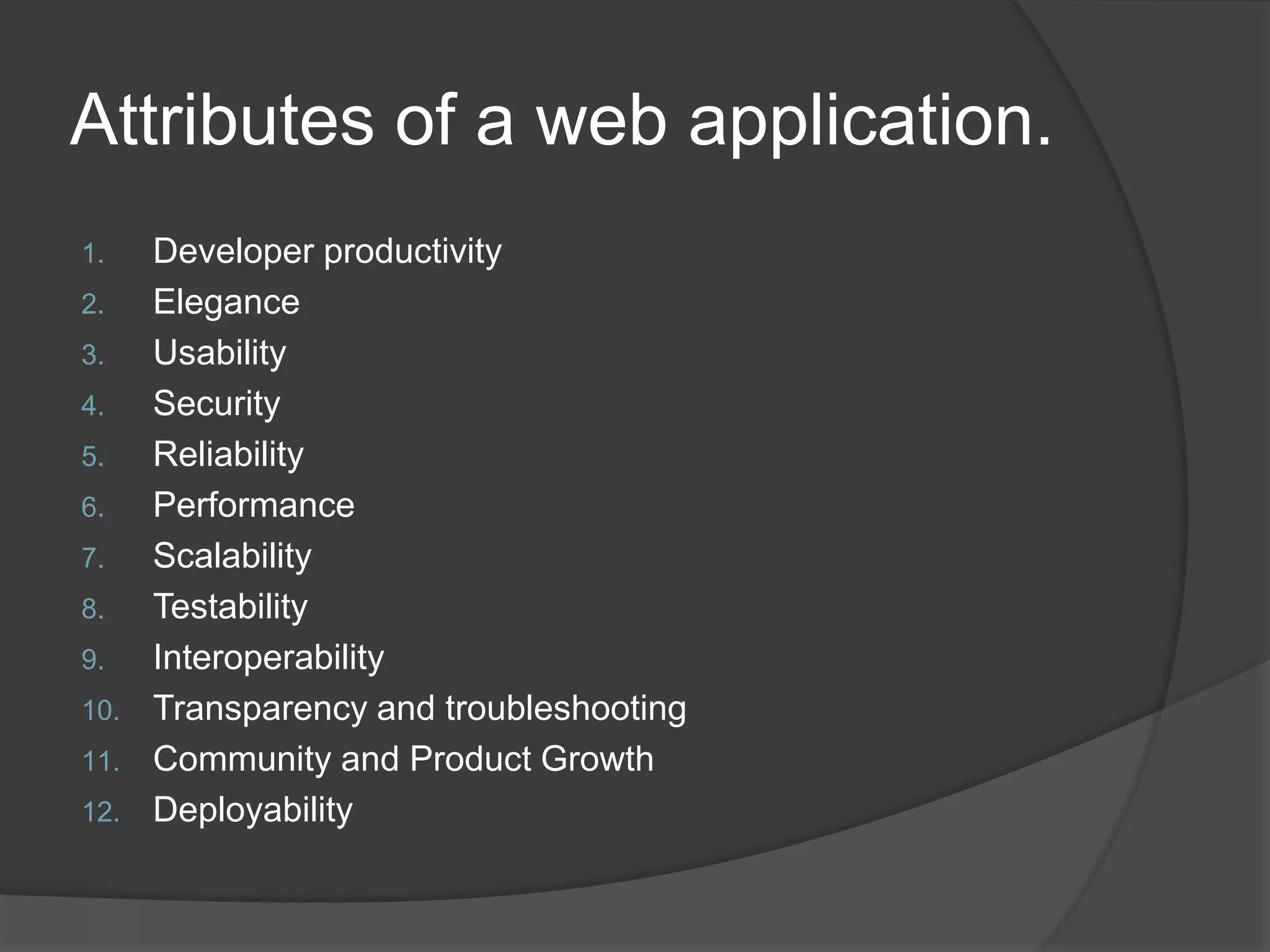 Web app presentation | PPTX | Browsers | Computer Software and Applications