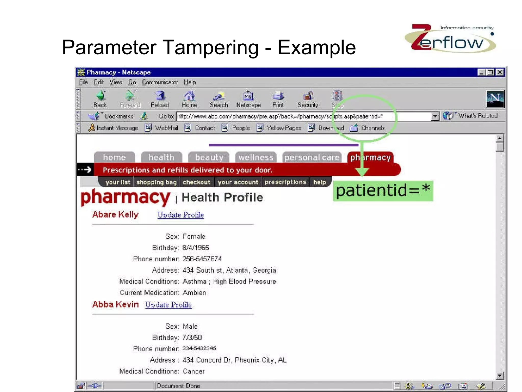 Parameter Tampering - Example 
