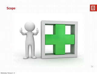 Scope

34
Wednesday, February 5, 14

 