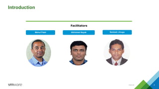 Internal 2
Mehul Patel Abhishek Nayak
Introduction
Facilitators
Santosh Jinugu
 