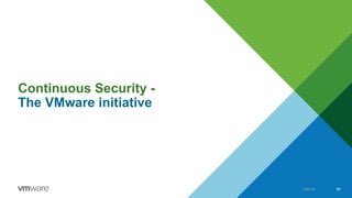 Continuous Security -
The VMware initiative
Internal 48
 