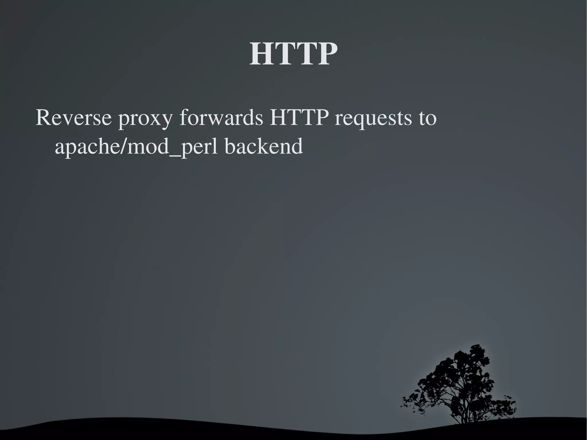 Then two things happened Ruby came along Renewed interest in FastCGI 
