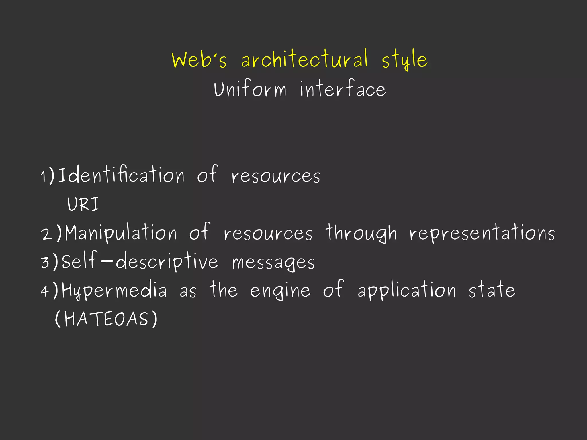 What's the origin of REST architectural style? | PPT
