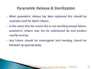 New EMA Guidance on Real Time Release Testing. | PPTX