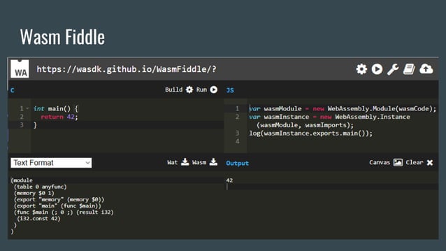 Web assembly: a brief overview | PPTX | Web Development | Internet