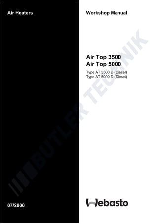 Webasto air top 3500 workshop manual | PDF