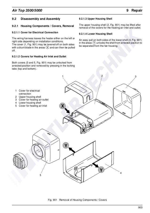 Webasto air top 3500 workshop manual