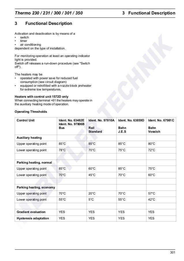Вебасто Таймер 1529 Инструкция