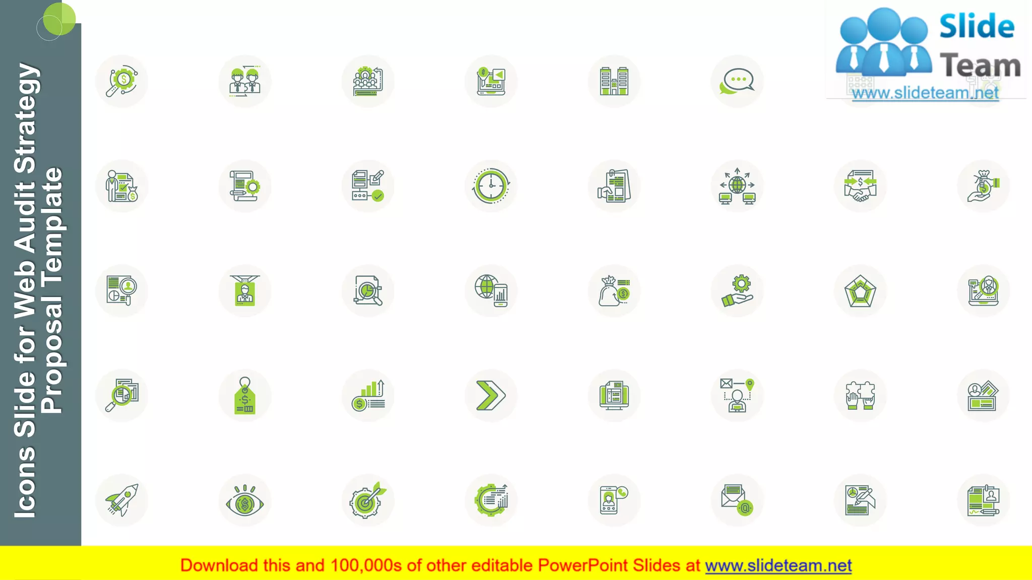 22
IconsSlideforWebAuditStrategy
ProposalTemplate
 