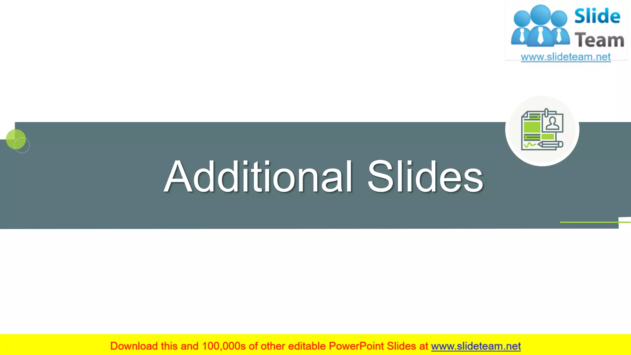 23
Additional Slides
 