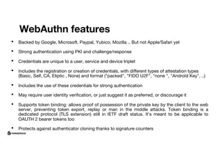 WebAuthn & FIDO2 | PDF