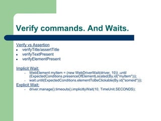 Web automation using selenium.ppt