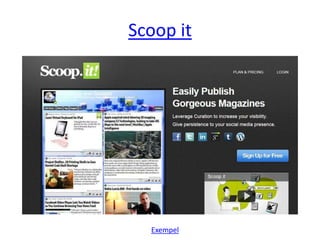 Scoop it
Exempel
 