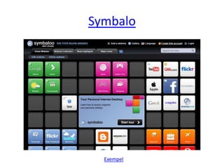 Symbalo
Exempel
 
