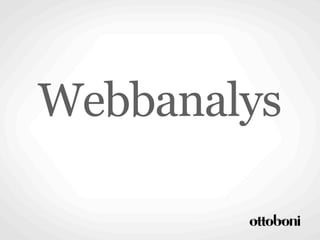 Webbanalys
 