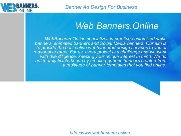 Web Banner Ad Design