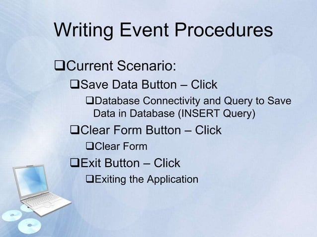 Web based database application design using vb.net and sql server | PPT