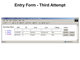 Entry Form - Third Attempt

 