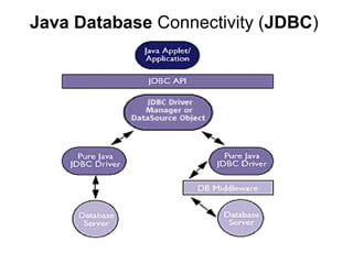 Java Database Connectivity (JDBC)

 