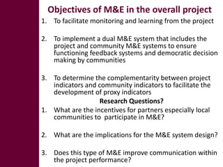 Developing a web-based monitoring and evaluation system: Crop Goat Project in Tanzania
