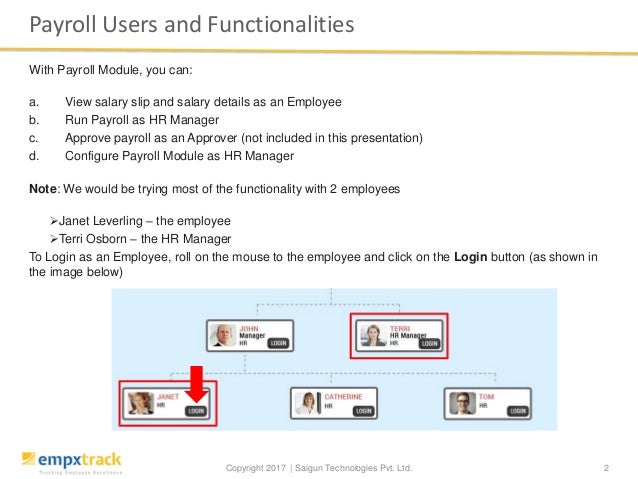 mp salary slip employee Payroll Web Software based