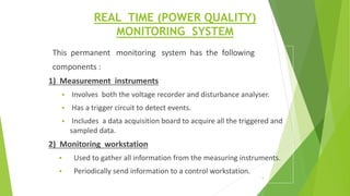 Web based power quality monitoring system | PPTX | Indoor Environmental ...