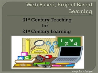 21 st  Century Teaching  for  21 st  Century Learning Image from Google 