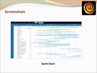 Screenshots

Gantt Chart

 