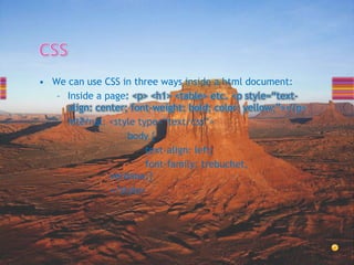Tourism Management System Using Html Css And Javascript Web based tourism system | PPTX