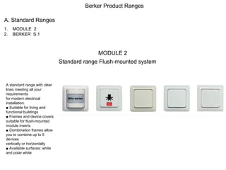 Berker product catalog | PPT
