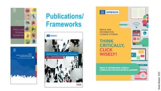 UNESCO - Media and Information Literacy initiatives | PDF