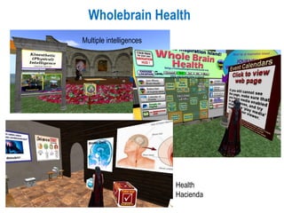 Wholebrain Health
Health
Hacienda
Multiple intelligences
 