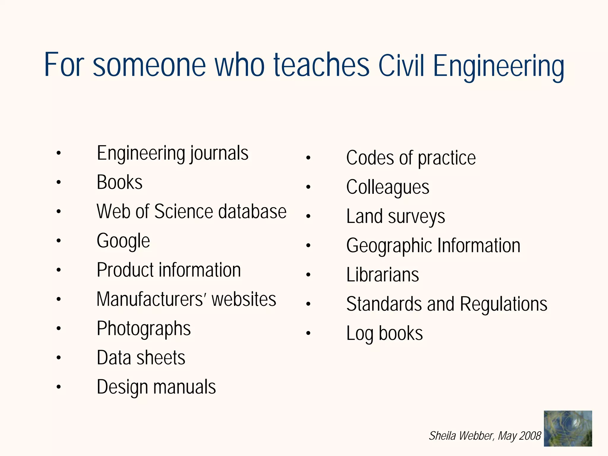 What does Information Literacy mean? Some examples from different disciplines