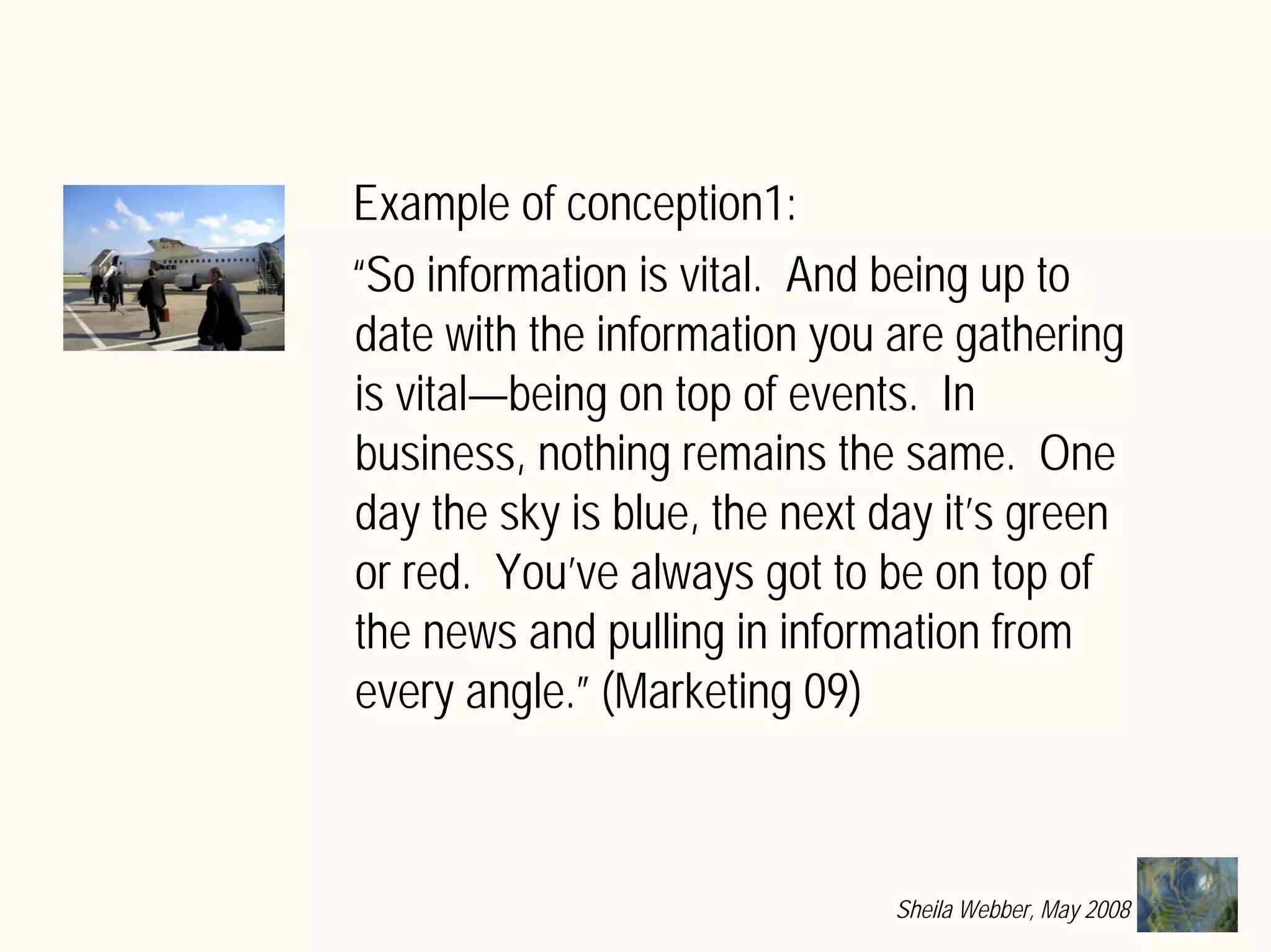 What does Information Literacy mean? Some examples from different disciplines